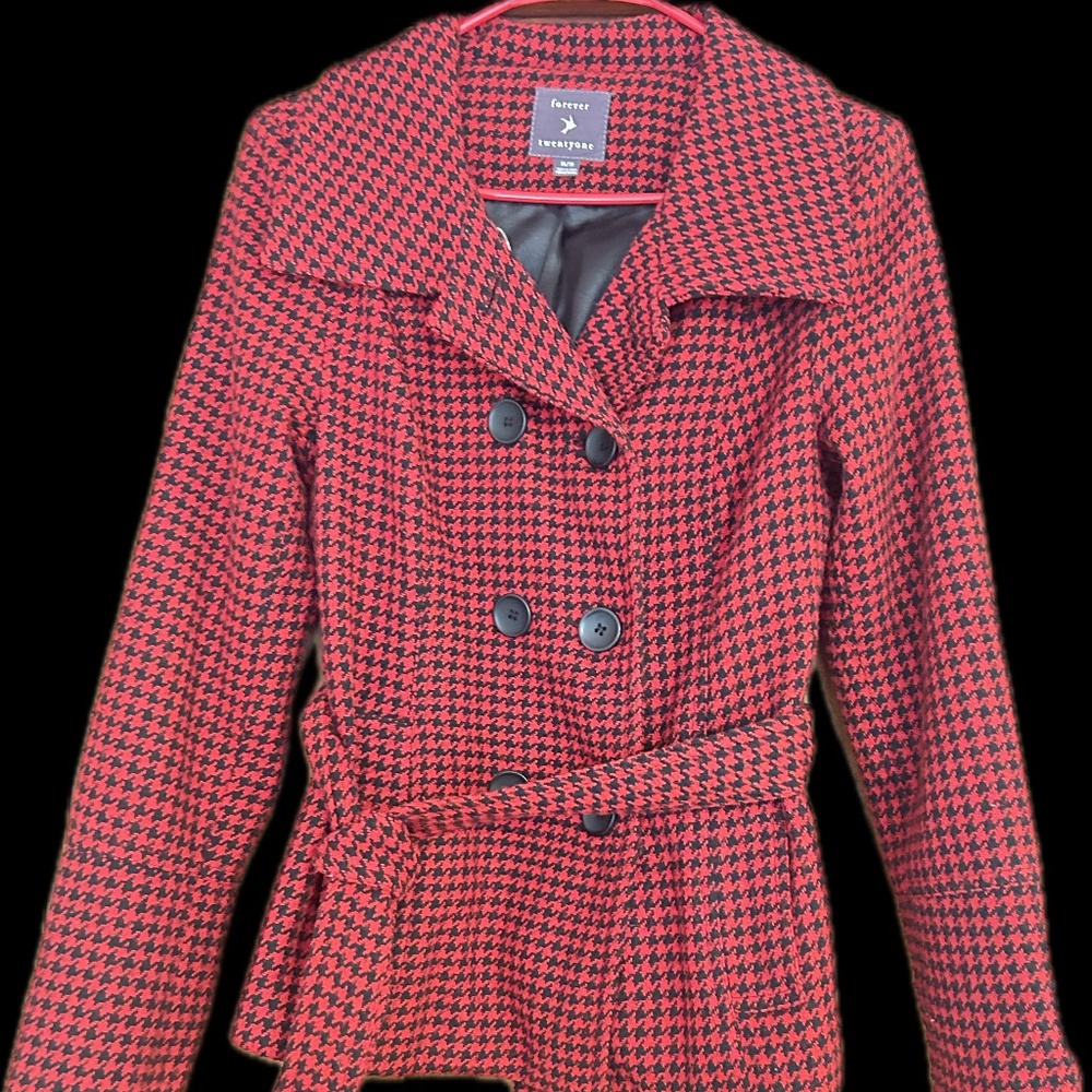 Coat Houndstooth Pattern - image 1
